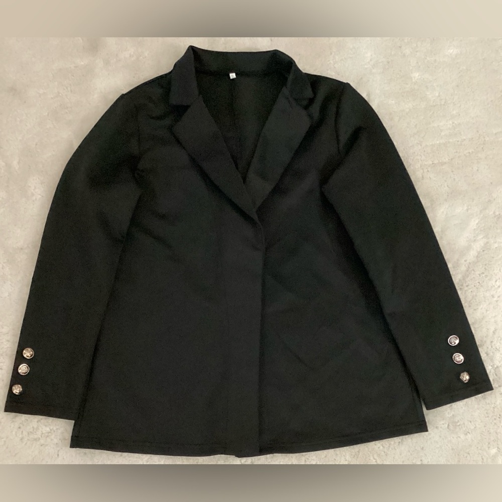 Classic Black Women's Blazer Size XL